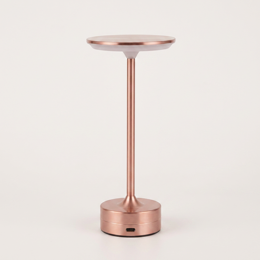 Solis vintage banker desk lamp with amber-tinted glass shade and curved metal arm