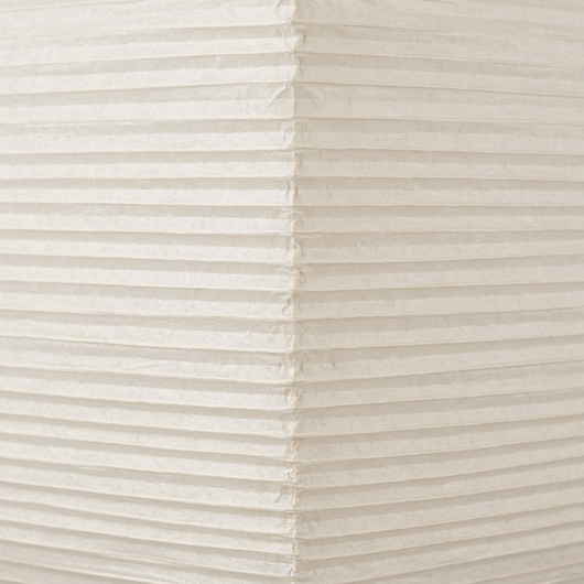 Hara rice paper floor lamp shade texture close-up showing the natural washi paper