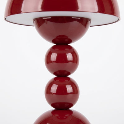 Olen touch lamp stem detail showing the slim cylindrical body