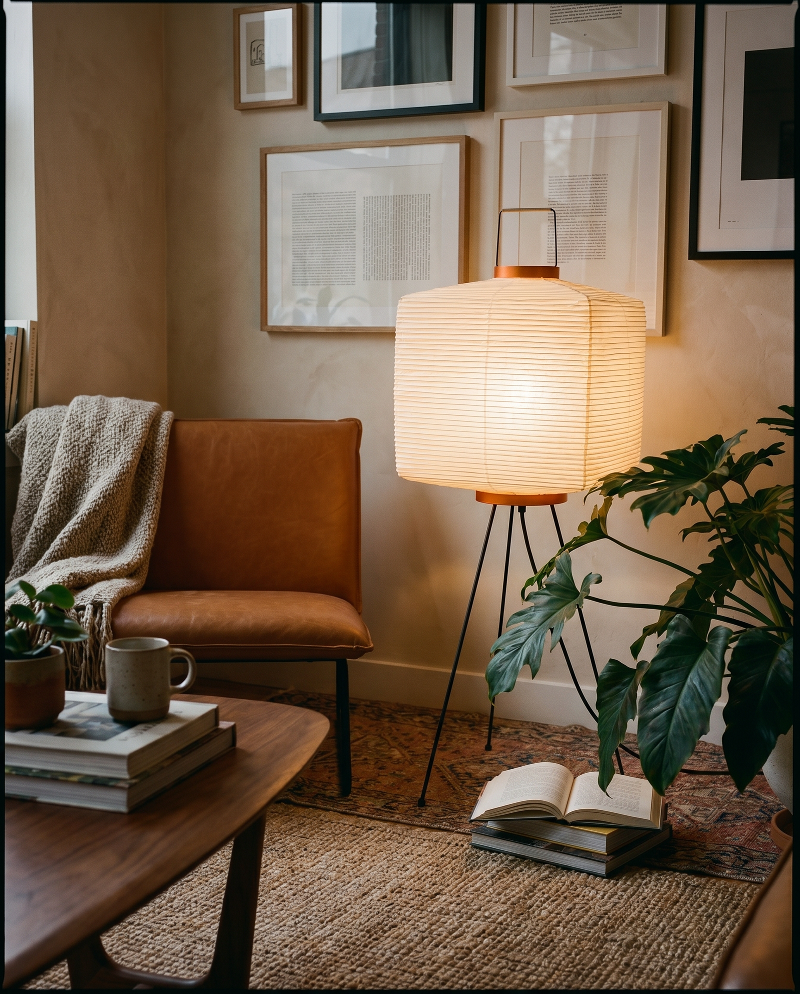 Hara Rice Paper Floor Lamp