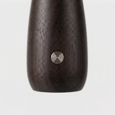 Timber Mushie large mushroom lamp crafted from solid timber with rounded dome shade