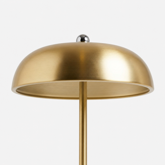 Orla Brass Mushroom Lamp